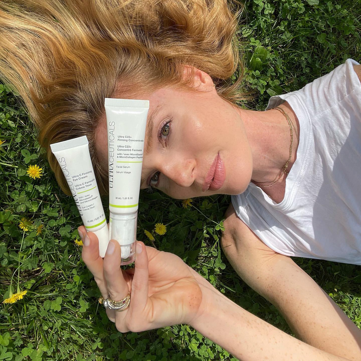 ultraceuticals influencer holding products